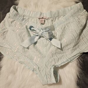 Victoria secret ladies pj bottoms size M mint green